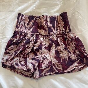 Free people the way home lined athletic short